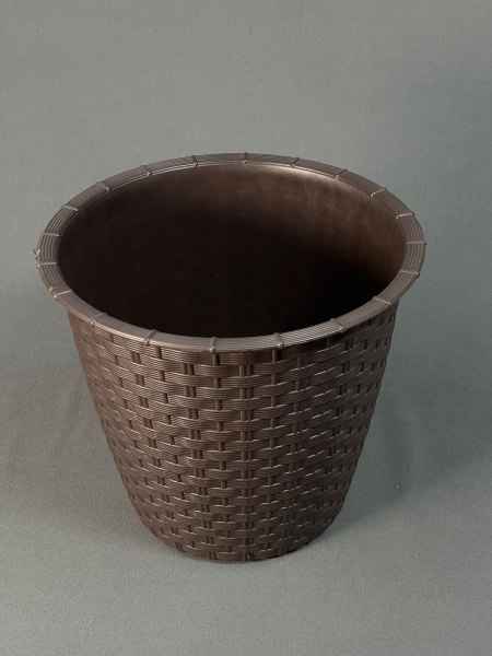 Горшок для цветов Ratolla round 200 Коричневый